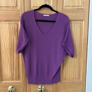 Staccato, Purple Blouse, Loose Fit and Elegant Style